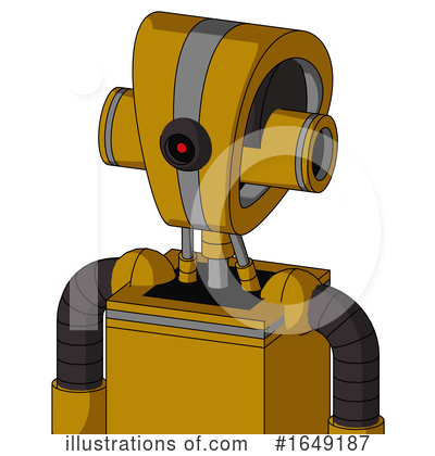 Royalty-Free (RF) Robot Clipart Illustration by Leo Blanchette - Stock Sample #1649187