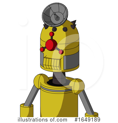 Royalty-Free (RF) Robot Clipart Illustration by Leo Blanchette - Stock Sample #1649189