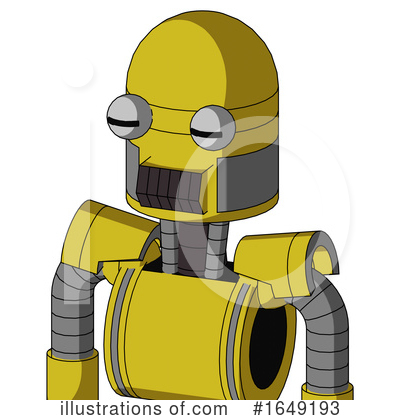 Royalty-Free (RF) Robot Clipart Illustration by Leo Blanchette - Stock Sample #1649193