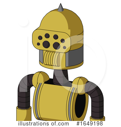 Royalty-Free (RF) Robot Clipart Illustration by Leo Blanchette - Stock Sample #1649198