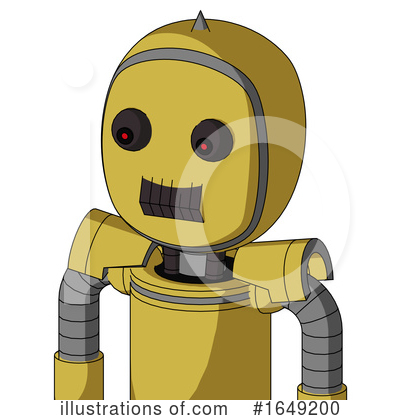Royalty-Free (RF) Robot Clipart Illustration by Leo Blanchette - Stock Sample #1649200