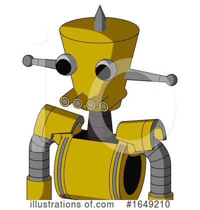 Royalty-Free (RF) Robot Clipart Illustration by Leo Blanchette - Stock Sample #1649210