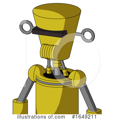 Royalty-Free (RF) Robot Clipart Illustration by Leo Blanchette - Stock Sample #1649211