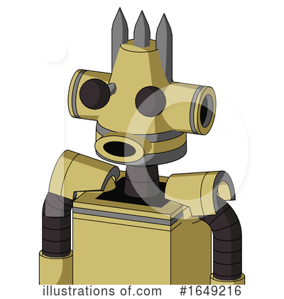 Royalty-Free (RF) Robot Clipart Illustration by Leo Blanchette - Stock Sample #1649216
