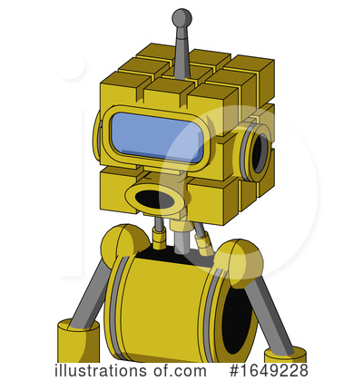 Royalty-Free (RF) Robot Clipart Illustration by Leo Blanchette - Stock Sample #1649228