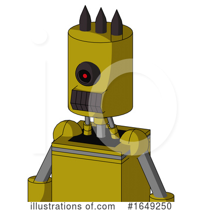 Royalty-Free (RF) Robot Clipart Illustration by Leo Blanchette - Stock Sample #1649250