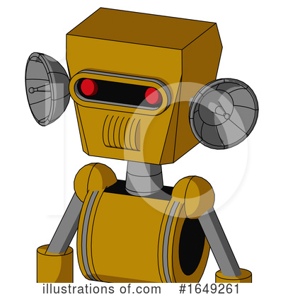 Royalty-Free (RF) Robot Clipart Illustration by Leo Blanchette - Stock Sample #1649261