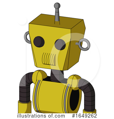 Royalty-Free (RF) Robot Clipart Illustration by Leo Blanchette - Stock Sample #1649262