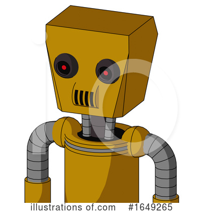 Royalty-Free (RF) Robot Clipart Illustration by Leo Blanchette - Stock Sample #1649265