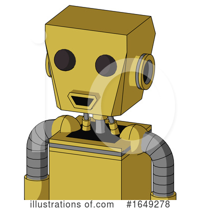 Royalty-Free (RF) Robot Clipart Illustration by Leo Blanchette - Stock Sample #1649278