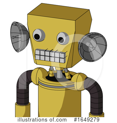 Royalty-Free (RF) Robot Clipart Illustration by Leo Blanchette - Stock Sample #1649279