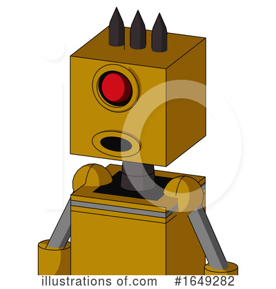 Royalty-Free (RF) Robot Clipart Illustration by Leo Blanchette - Stock Sample #1649282