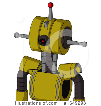Royalty-Free (RF) Robot Clipart Illustration by Leo Blanchette - Stock Sample #1649293