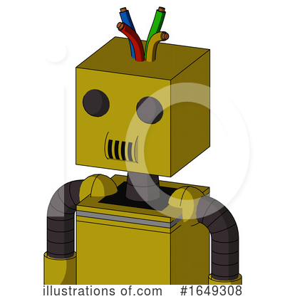 Royalty-Free (RF) Robot Clipart Illustration by Leo Blanchette - Stock Sample #1649308
