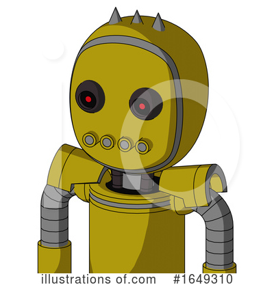 Royalty-Free (RF) Robot Clipart Illustration by Leo Blanchette - Stock Sample #1649310