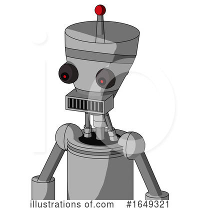 Royalty-Free (RF) Robot Clipart Illustration by Leo Blanchette - Stock Sample #1649321