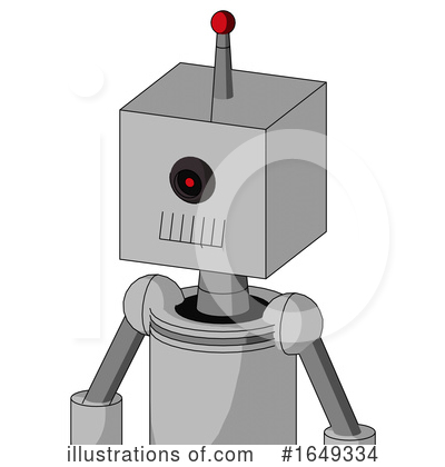 Royalty-Free (RF) Robot Clipart Illustration by Leo Blanchette - Stock Sample #1649334