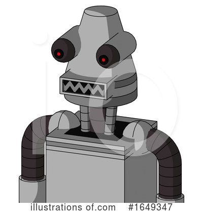 Royalty-Free (RF) Robot Clipart Illustration by Leo Blanchette - Stock Sample #1649347