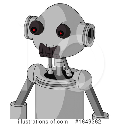 Royalty-Free (RF) Robot Clipart Illustration by Leo Blanchette - Stock Sample #1649362