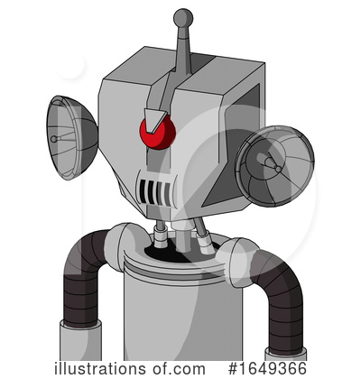 Royalty-Free (RF) Robot Clipart Illustration by Leo Blanchette - Stock Sample #1649366