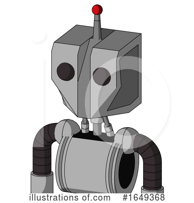 Royalty-Free (RF) Robot Clipart Illustration by Leo Blanchette - Stock Sample #1649368