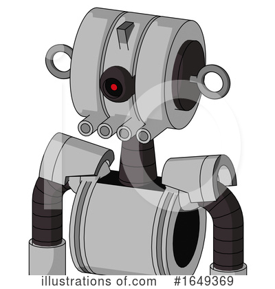 Royalty-Free (RF) Robot Clipart Illustration by Leo Blanchette - Stock Sample #1649369