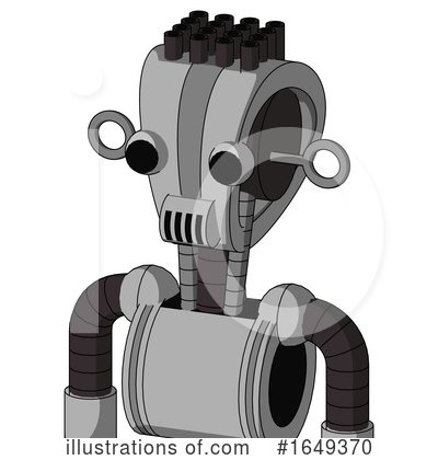 Royalty-Free (RF) Robot Clipart Illustration by Leo Blanchette - Stock Sample #1649370