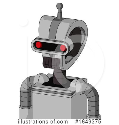 Royalty-Free (RF) Robot Clipart Illustration by Leo Blanchette - Stock Sample #1649375