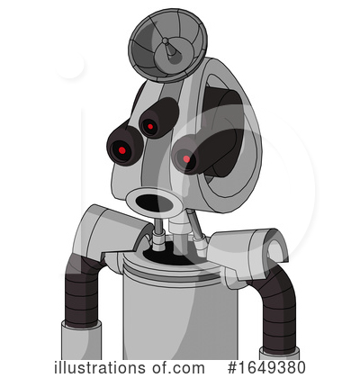 Royalty-Free (RF) Robot Clipart Illustration by Leo Blanchette - Stock Sample #1649380