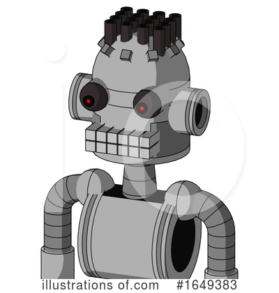 Royalty-Free (RF) Robot Clipart Illustration by Leo Blanchette - Stock Sample #1649383