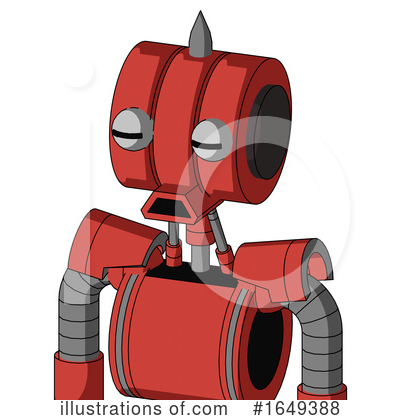 Royalty-Free (RF) Robot Clipart Illustration by Leo Blanchette - Stock Sample #1649388