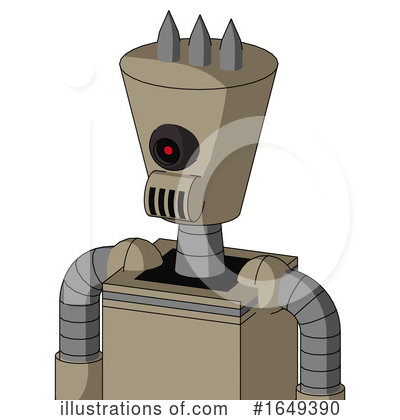 Royalty-Free (RF) Robot Clipart Illustration by Leo Blanchette - Stock Sample #1649390