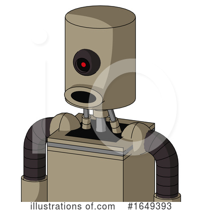 Royalty-Free (RF) Robot Clipart Illustration by Leo Blanchette - Stock Sample #1649393