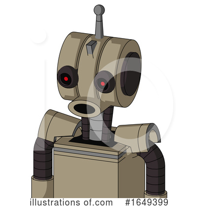 Royalty-Free (RF) Robot Clipart Illustration by Leo Blanchette - Stock Sample #1649399