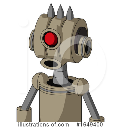 Royalty-Free (RF) Robot Clipart Illustration by Leo Blanchette - Stock Sample #1649400