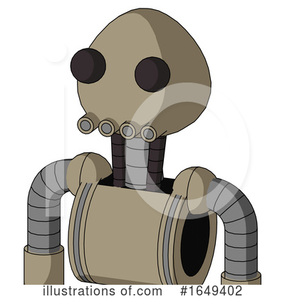 Royalty-Free (RF) Robot Clipart Illustration by Leo Blanchette - Stock Sample #1649402