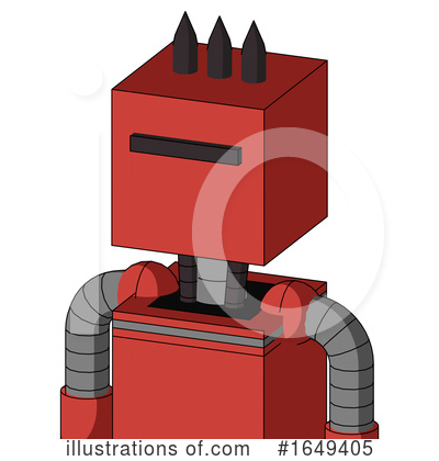 Royalty-Free (RF) Robot Clipart Illustration by Leo Blanchette - Stock Sample #1649405