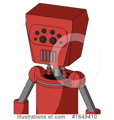 Royalty-Free (RF) Robot Clipart Illustration by Leo Blanchette - Stock Sample #1649410