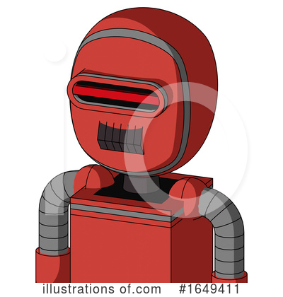 Royalty-Free (RF) Robot Clipart Illustration by Leo Blanchette - Stock Sample #1649411
