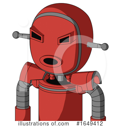 Royalty-Free (RF) Robot Clipart Illustration by Leo Blanchette - Stock Sample #1649412