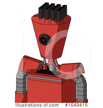 Royalty-Free (RF) Robot Clipart Illustration by Leo Blanchette - Stock Sample #1649415