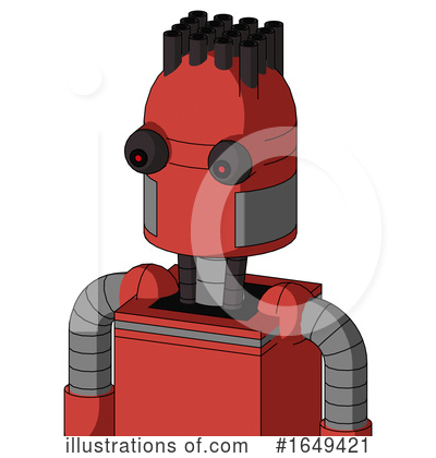 Royalty-Free (RF) Robot Clipart Illustration by Leo Blanchette - Stock Sample #1649421