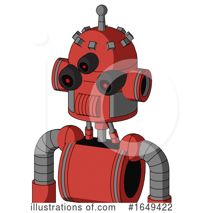 Royalty-Free (RF) Robot Clipart Illustration by Leo Blanchette - Stock Sample #1649422
