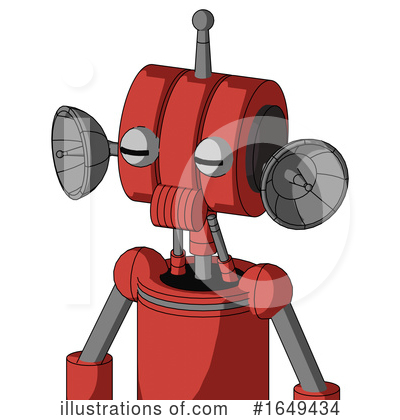 Royalty-Free (RF) Robot Clipart Illustration by Leo Blanchette - Stock Sample #1649434