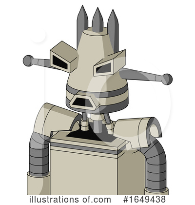 Royalty-Free (RF) Robot Clipart Illustration by Leo Blanchette - Stock Sample #1649438