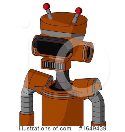 Royalty-Free (RF) Robot Clipart Illustration by Leo Blanchette - Stock Sample #1649439