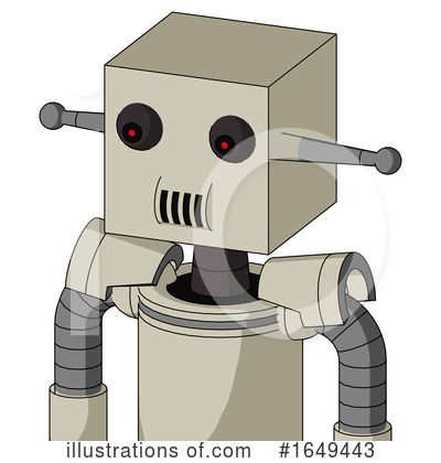 Royalty-Free (RF) Robot Clipart Illustration by Leo Blanchette - Stock Sample #1649443