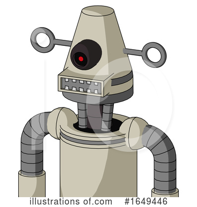 Royalty-Free (RF) Robot Clipart Illustration by Leo Blanchette - Stock Sample #1649446
