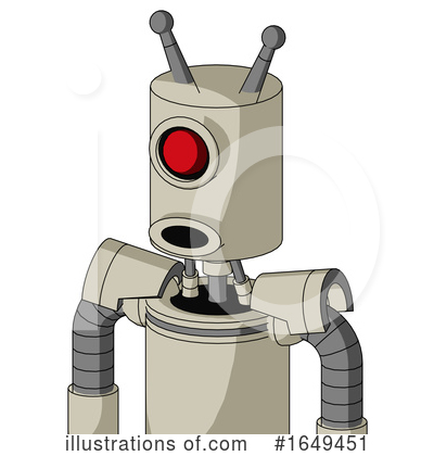 Royalty-Free (RF) Robot Clipart Illustration by Leo Blanchette - Stock Sample #1649451