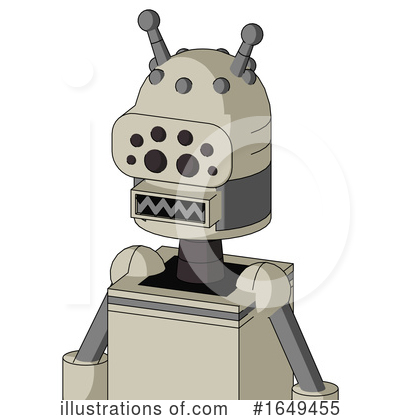 Royalty-Free (RF) Robot Clipart Illustration by Leo Blanchette - Stock Sample #1649455
